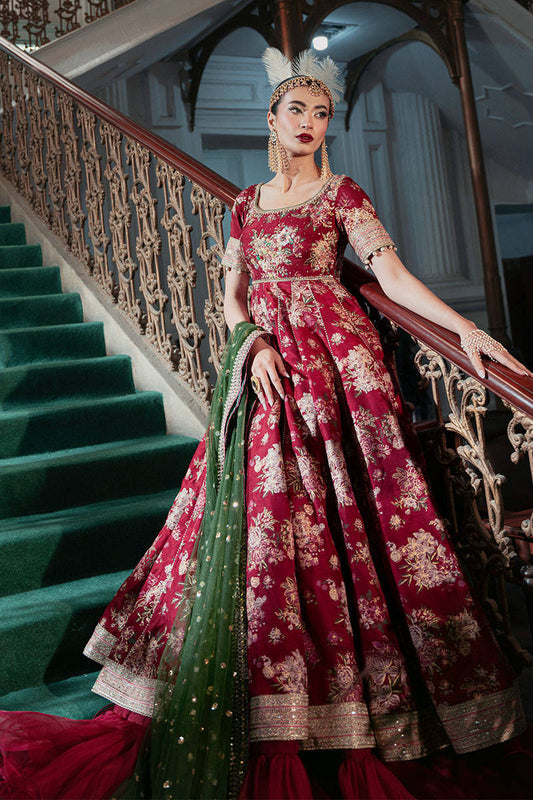 Crimson Poise - Zainab Salman Formals