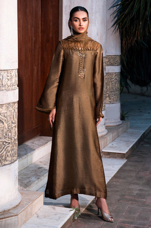 Forest Olive- Zainab Salman Luxury Pret