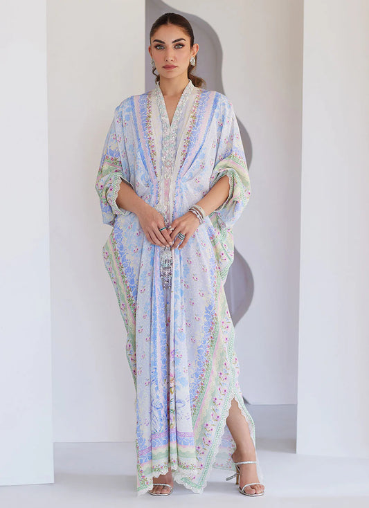 Zerin Crepe Kaftan – Farah Talib Aziz Luxury Pret
