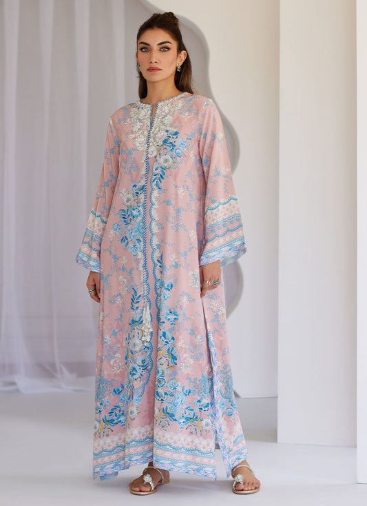 Petal Pink Kaftan – Farah Talib Aziz Luxury Pret
