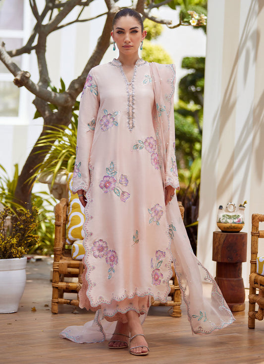Vera Pink Shirt and Dupatta – Farah Talib Aziz Luxury Pret