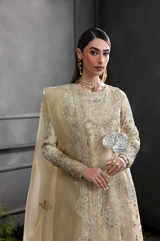 MF-04 IVORY GRACE - Qalamkar Formal Wear
