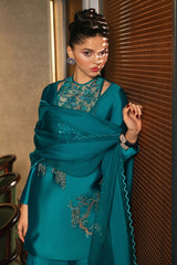 Draped in Blue – Zeeb and Zeeshan Luxury Pret
