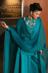Draped in Blue – Zeeb and Zeeshan Luxury Pret