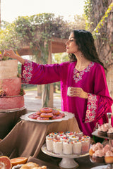 Fiery Magenta – Ansab Jahangir Luxury Pret