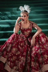 Crimson Poise - Zainab Salman Formals
