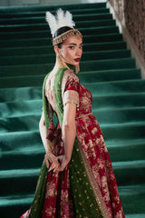 Crimson Poise - Zainab Salman Formals