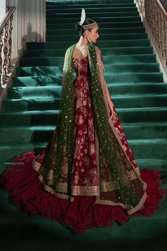 Crimson Poise - Zainab Salman Formals