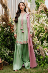 Sage Green - Zainab Salman Luxury Pret