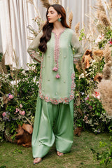 Sage Green - Zainab Salman Luxury Pret