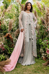 Ash Grey - Zainab Salman Luxury Pret