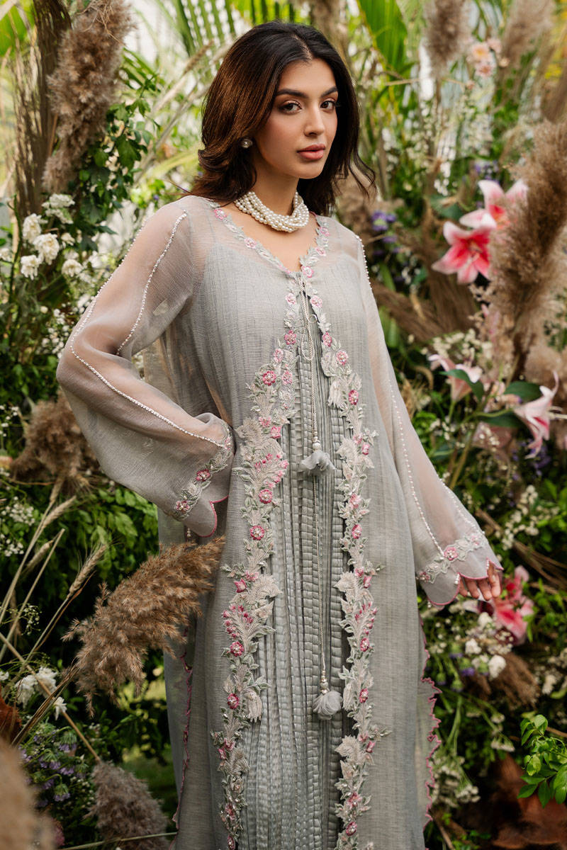 Ash Grey - Zainab Salman Luxury Pret