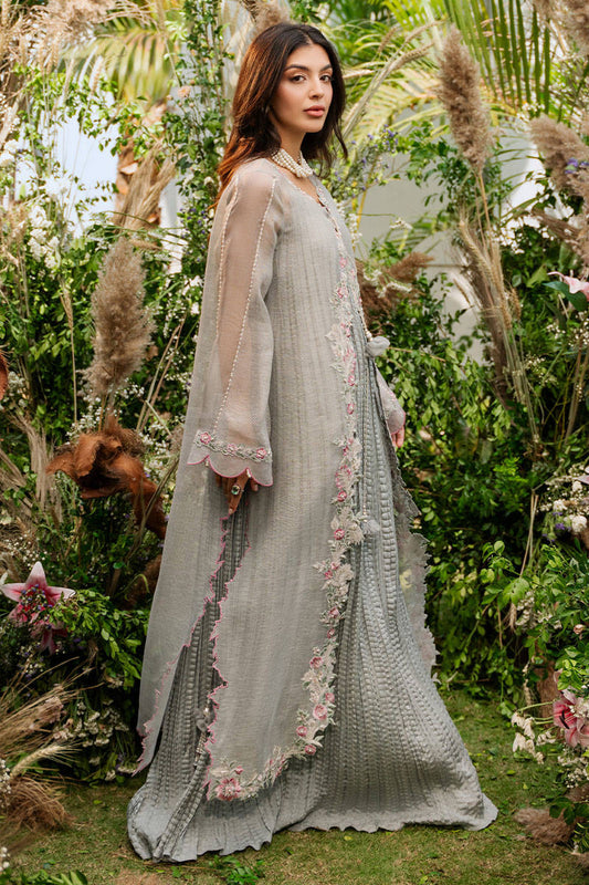 Ash Grey - Zainab Salman Luxury Pret
