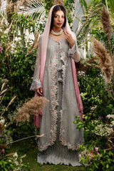 Ash Grey - Zainab Salman Luxury Pret