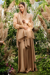Terracotta Jacket - Zainab Salman Luxury Pret