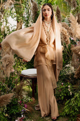 Terracotta Jacket - Zainab Salman Luxury Pret