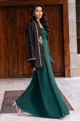 Black Wave  - Zainab Salman Luxury Pret