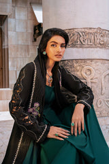 Black Wave  - Zainab Salman Luxury Pret
