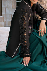 Black Wave  - Zainab Salman Luxury Pret