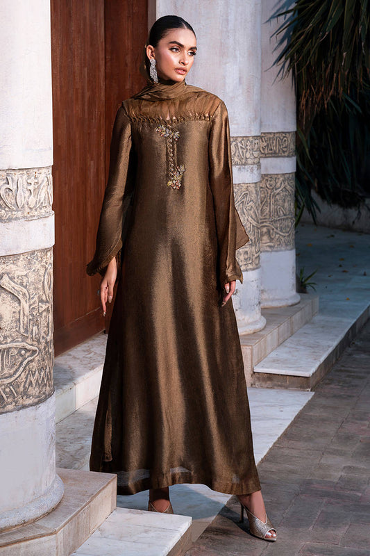 Forest Olive- Zainab Salman Luxury Pret