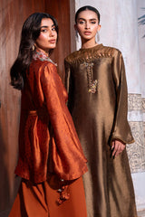 Forest Olive- Zainab Salman Luxury Pret