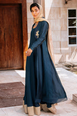 Pleated Charm - Zainab Salman Luxury Pret
