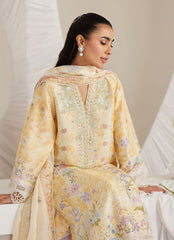 Gemma Lemon Shirt and Dupatta  - Farah Talib Aziz