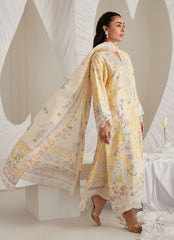 Gemma Lemon Shirt and Dupatta  - Farah Talib Aziz