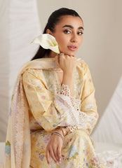 Gemma Lemon Shirt and Dupatta  - Farah Talib Aziz