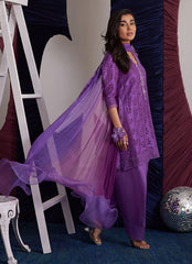 Illy Grape Shirt And Dupatta - Farah Talib Aziz
