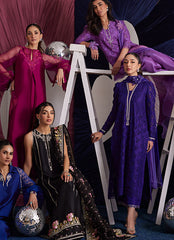 Illy Grape Shirt And Dupatta - Farah Talib Aziz