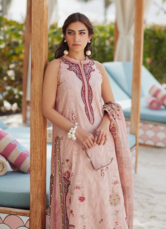 Pricsilla Tea Pink - Farah Talib Aziz  Unstich