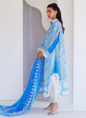 Zadie Blue Shirt And Dupatta – Farah Talib Aziz Luxury Pret