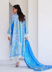 Zadie Blue Shirt And Dupatta – Farah Talib Aziz Luxury Pret
