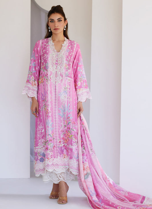 Lyra Pink Shirt And Dupatta – Farah Talib Aziz Luxury Pret