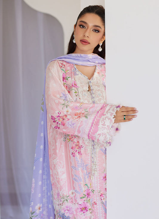 Oddie Pink Shirt And Dupatta – Farah Talib Aziz Luxury Pret