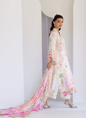 Faye Ivory Shirt And Dupatta – Farah Talib Aziz Luxury Pret