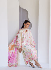 Faye Ivory Shirt And Dupatta – Farah Talib Aziz Luxury Pret