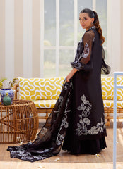 Reina Ebony Shirt and Dupatta – Farah Talib Aziz Luxury Pret