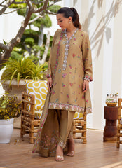 Lira Beige Shirt and Dupatta – Farah Talib Aziz Luxury Pret