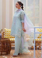 Noa Ice Blue Shirt and Dupatta – Farah Talib Aziz Luxury Pret