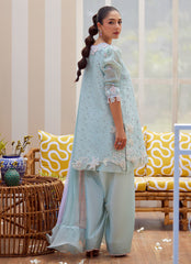Noa Ice Blue Shirt and Dupatta – Farah Talib Aziz Luxury Pret