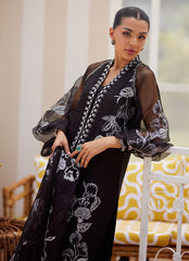 Reina Ebony Shirt and Dupatta – Farah Talib Aziz Luxury Pret