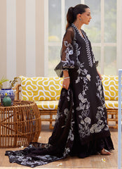 Reina Ebony Shirt and Dupatta – Farah Talib Aziz Luxury Pret