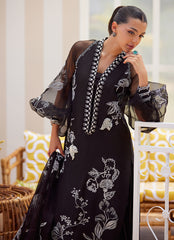 Reina Ebony Shirt and Dupatta – Farah Talib Aziz Luxury Pret