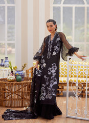 Reina Ebony Shirt and Dupatta – Farah Talib Aziz Luxury Pret