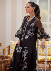 Reina Ebony Shirt and Dupatta – Farah Talib Aziz Luxury Pret