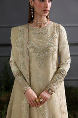 MF-04 IVORY GRACE - Qalamkar Formal Wear