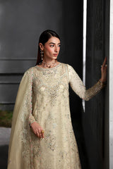 MF-04 IVORY GRACE - Qalamkar Formal Wear