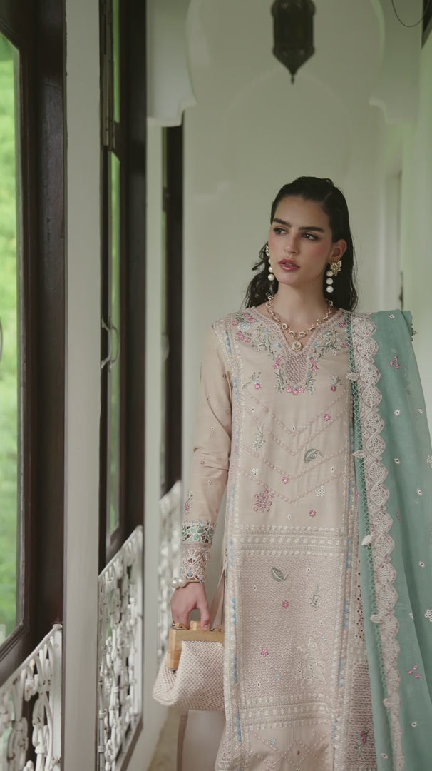 KL-07 WHISPER - Qalamkar Luxury Pret